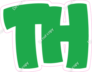 BBT 23.5" Individuals - Flat Green TH