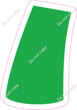 BBT 23.5" Individuals - Flat Green Apostrophe