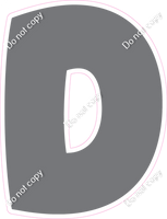 BBT 23.5" Individuals - Flat Grey D