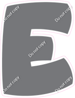 BBT 23.5" Individuals - Flat Grey E