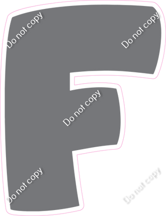 BBT 23.5" Individuals - Flat Grey F