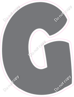 BBT 23.5" Individuals - Flat Grey G