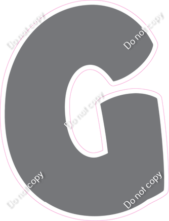 BBT 23.5" Individuals - Flat Grey G