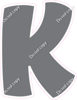 BBT 23.5" Individuals - Flat Grey K