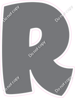 BBT 23.5" Individuals - Flat Grey R