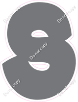 BBT 23.5" Individuals - Flat Grey S