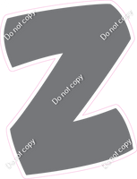 BBT 23.5" Individuals - Flat Grey Z