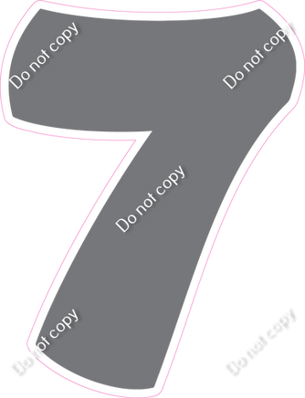 BBT 23.5" Individuals - Flat Grey 7