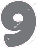 BBT 23.5" Individuals - Flat Grey 9