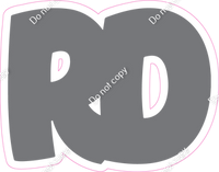 BBT 23.5" Individuals - Flat Grey RD