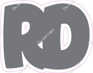 BBT 23.5" Individuals - Flat Grey RD