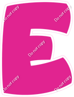 BBT 23.5" Individuals - Flat Hot Pink E