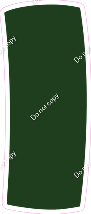 BBT 23.5" Individuals - Flat Hunter Green I