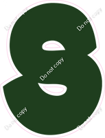 BBT 23.5" Individuals - Flat Hunter Green S