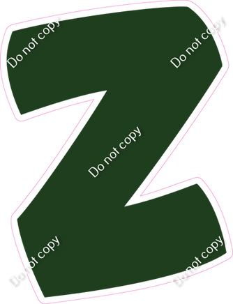 BBT 23.5" Individuals - Flat Hunter Green Z