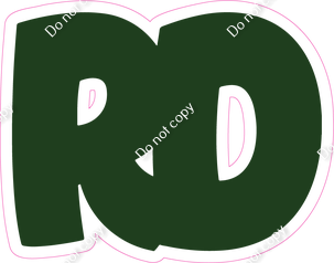 BBT 23.5" Individuals - Flat Hunter Green RD