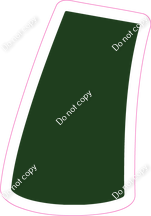 BBT 23.5" Individuals - Flat Hunter Green Apostrophe