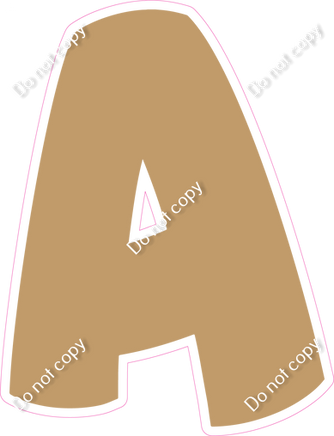 BBT 23.5" Individuals - Flat Khaki A