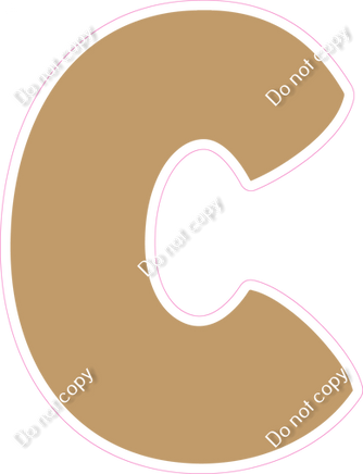 BBT 23.5" Individuals - Flat Khaki C