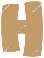 BBT 23.5" Individuals - Flat Khaki H