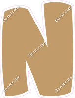 BBT 23.5" Individuals - Flat Khaki N