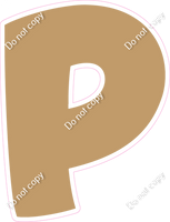 BBT 23.5" Individuals - Flat Khaki P