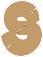 BBT 23.5" Individuals - Flat Khaki S