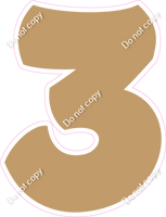 BBT 23.5" Individuals - Flat Khaki 3