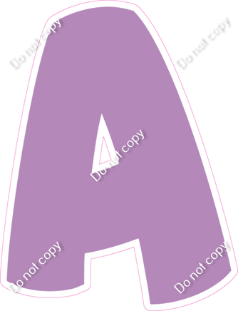 BBT 23.5" Individuals - Flat Lavender A