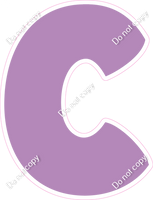 BBT 23.5" Individuals - Flat Lavender C