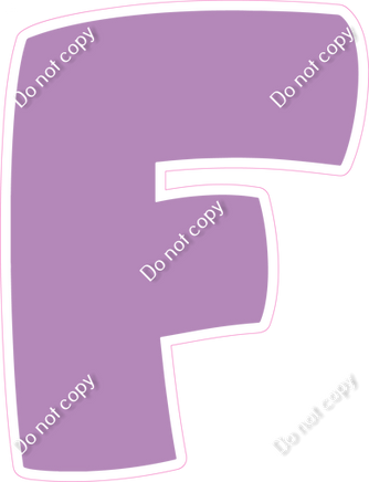 BBT 23.5" Individuals - Flat Lavender F