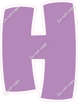 BBT 23.5" Individuals - Flat Lavender H