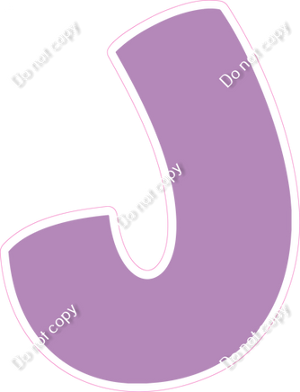 BBT 23.5" Individuals - Flat Lavender J