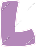 BBT 23.5" Individuals - Flat Lavender L