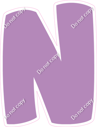 BBT 23.5" Individuals - Flat Lavender N