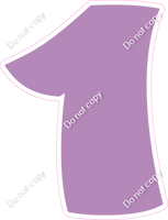 BBT 23.5" Individuals - Flat Lavender 1