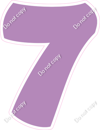 BBT 23.5" Individuals - Flat Lavender 7