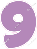 BBT 23.5" Individuals - Flat Lavender 9