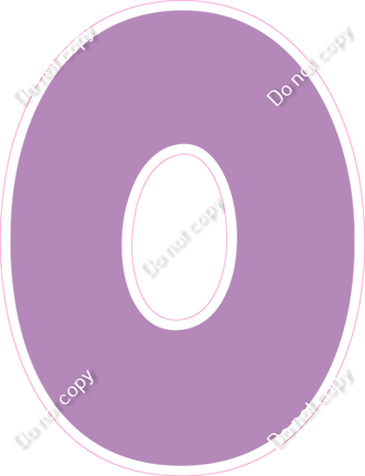 BBT 23.5" Individuals - Flat Lavender