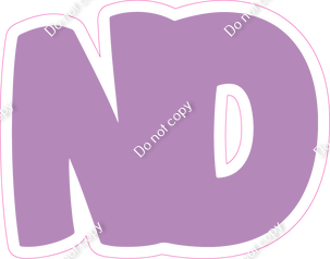 BBT 23.5" Individuals - Flat Lavender ND