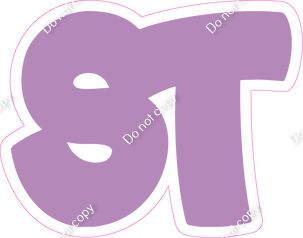 BBT 23.5" Individuals - Flat Lavender ST