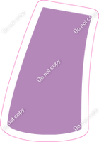 BBT 23.5" Individuals - Flat Lavender Apostrophe