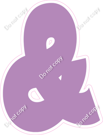 BBT 23.5" Individuals - Flat Lavender &