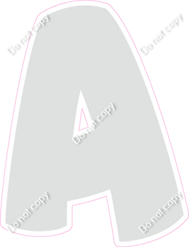 BBT 23.5" Individuals - Flat Light Grey A