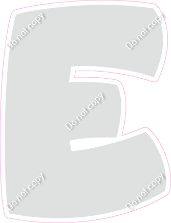 BBT 23.5" Individuals - Flat Light Grey E