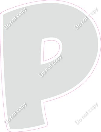 BBT 23.5" Individuals - Flat Light Grey P