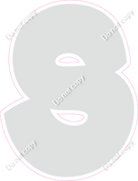 BBT 23.5" Individuals - Flat Light Grey S