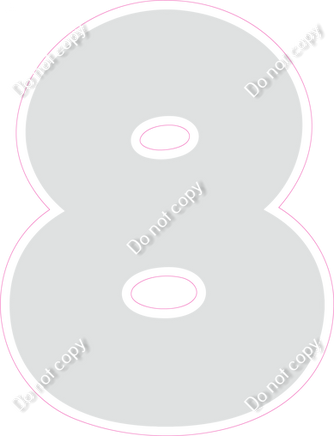 BBT 23.5" Individuals - Flat Light Grey 8