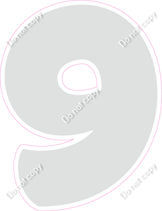 BBT 23.5" Individuals - Flat Light Grey 9