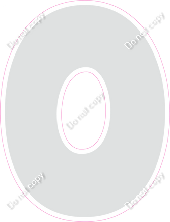 BBT 23.5" Individuals - Flat Light Grey